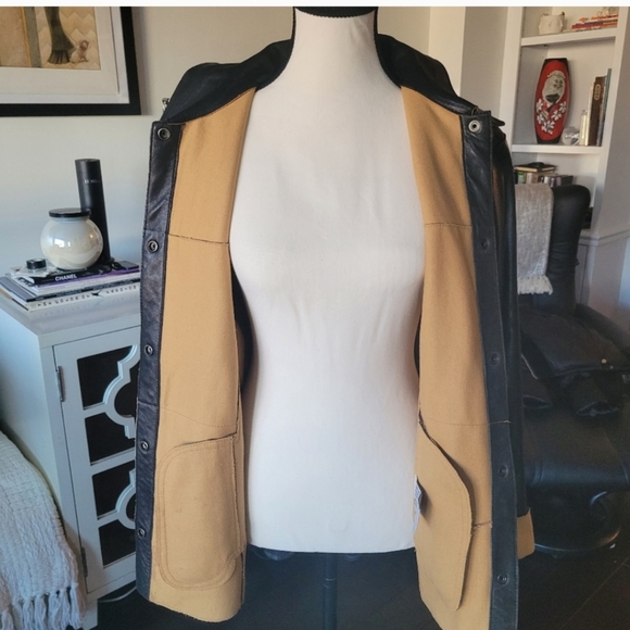 Brown Leather Jacket - Picture 4 of 7